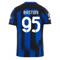 Pánský Fotbalový dres Inter Milan Alessandro Bastoni #95 2023-24 Domácí Krátký Rukáv